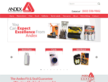 Tablet Screenshot of andex.net